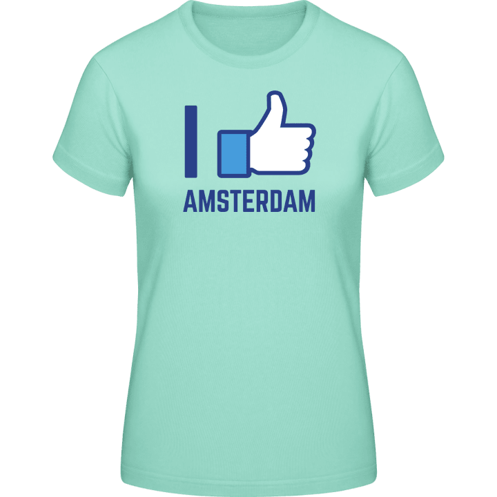 I Like Amsterdam T-shirt för kvinnor contain pic
