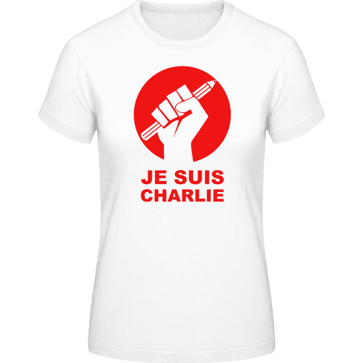 Je Suis Charlie Freedom Of Speech Frauen T-Shirt 0 image