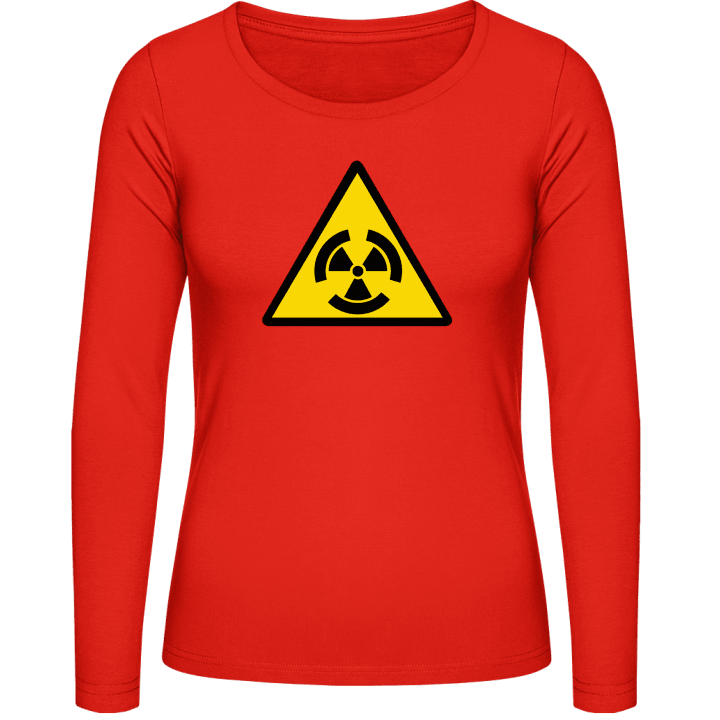 Radioactive Danger Women long Sleeve Shirt contain pic