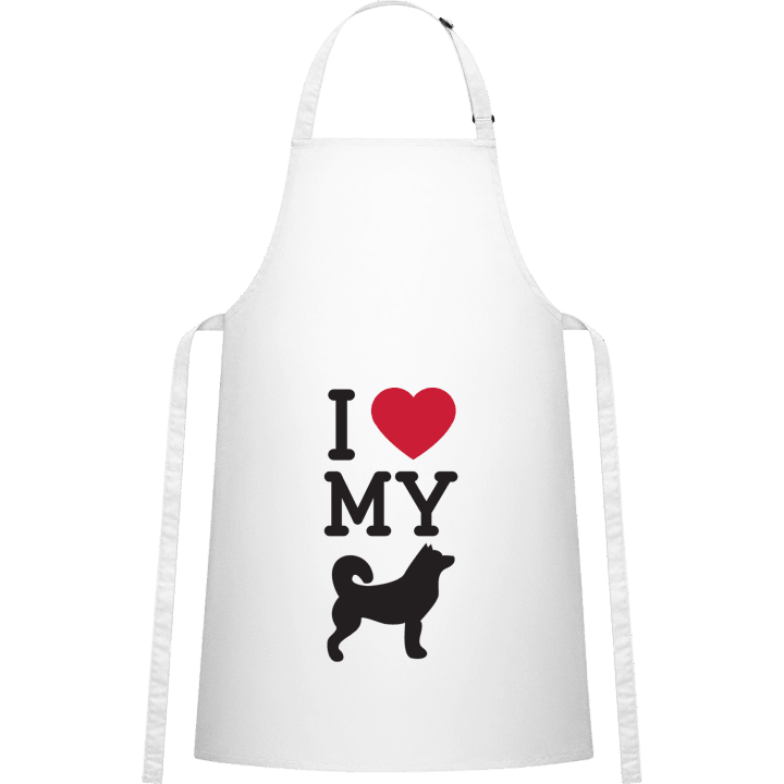 I Love My Dog Spitz Förkläde för matlagning contain pic