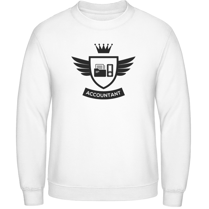 Accountant Icon Coat Of Arms Winged Sweatshirt 0 image