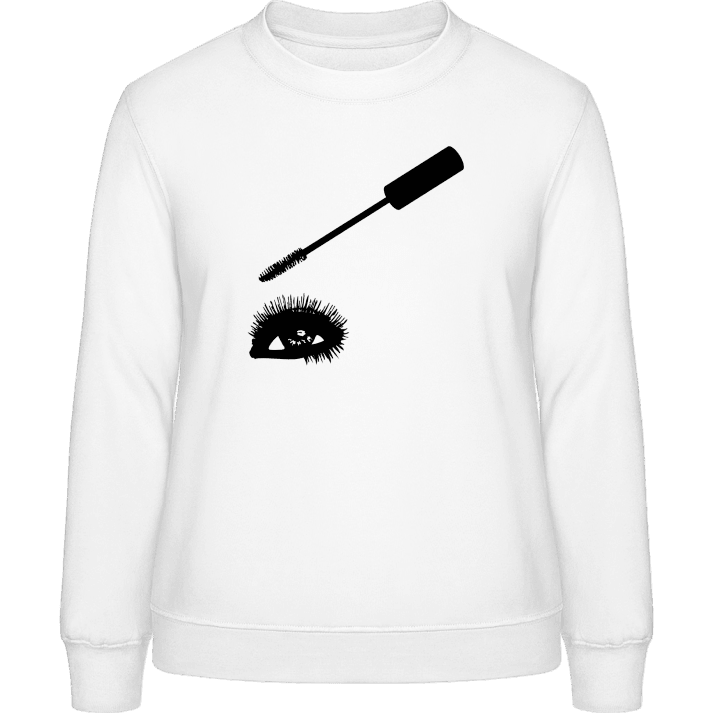 Mascara Smokey Eye Sweatshirt för kvinnor contain pic