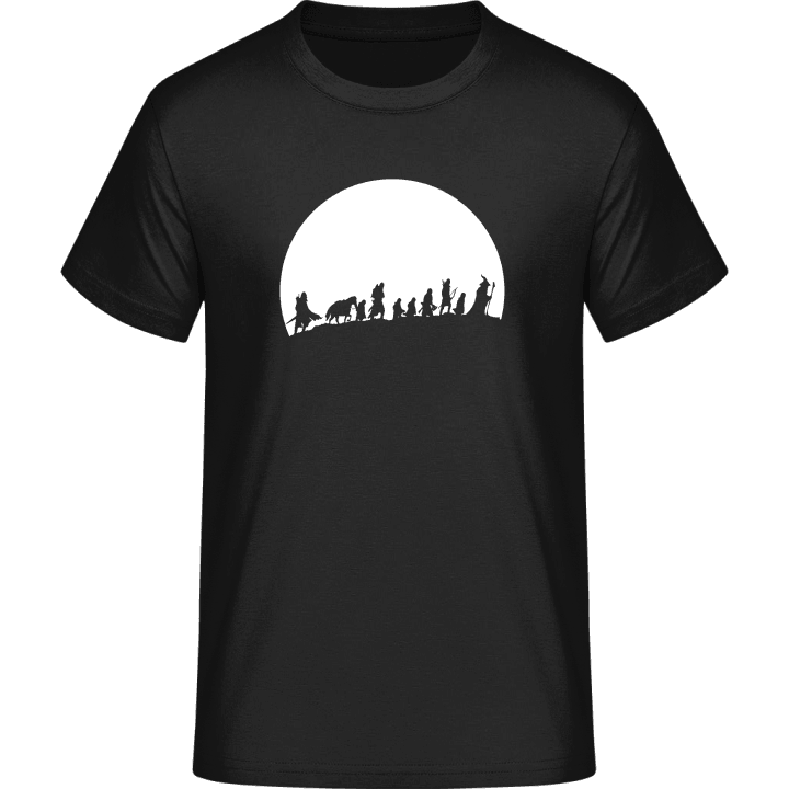 Fairy Tale Figures In Moonlight T-Shirt 0 image
