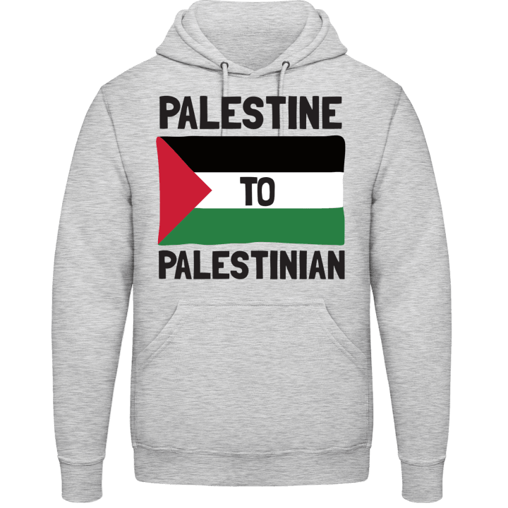 Palestine To Palestinian Sudadera con capucha contain pic