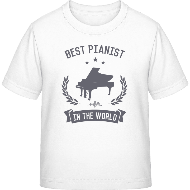 Best Pianist In The World Maglietta per bambini contain pic