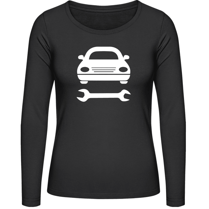 Auto Mechanic Tuning Langermet skjorte for kvinner contain pic