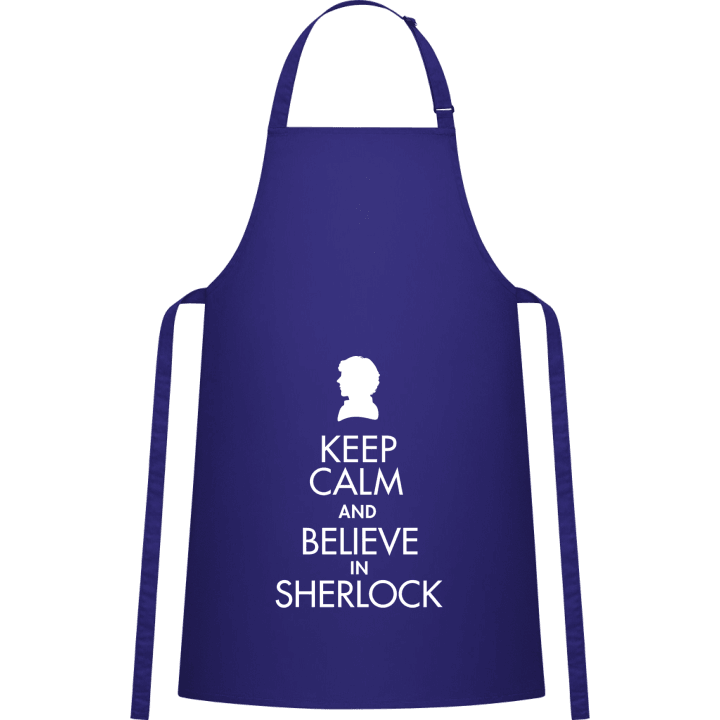 Keep Calm And Believe In Sherlock Forklæde til madlavning 0 image