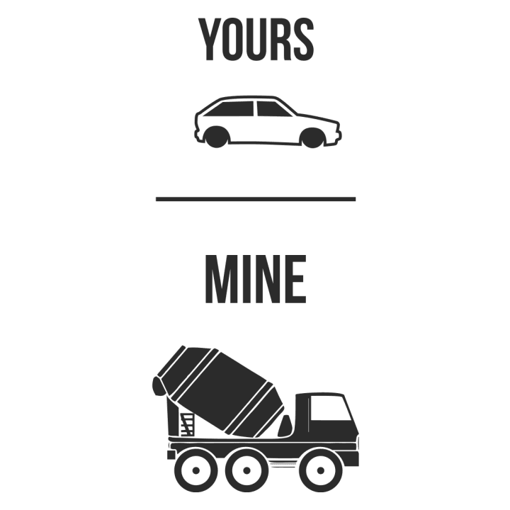 Car vs Truck Mixer Langarmshirt 0 image