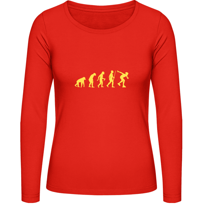 Inline Skater Evolution Frauen Langarmshirt 0 image