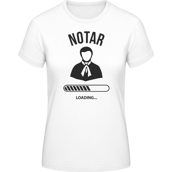 Notar Loading Frauen T-Shirt contain pic