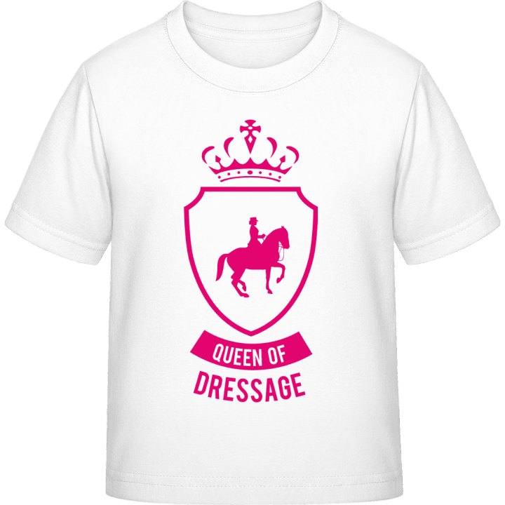 Queen of Dressage T-shirt för barn contain pic
