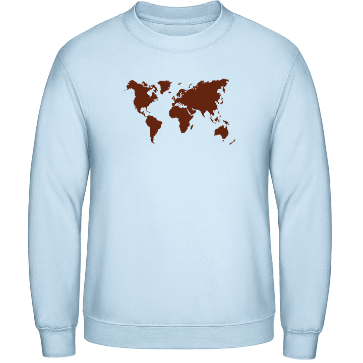 carte du monde world map Sweatshirt contain pic