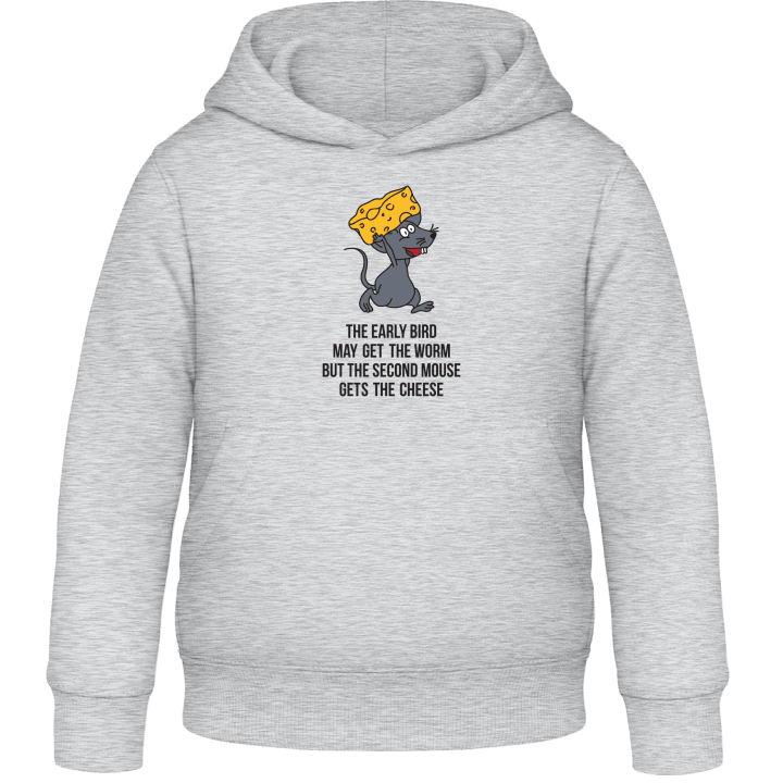 Early Bird Second Mouse Kids Hoodie contain pic
