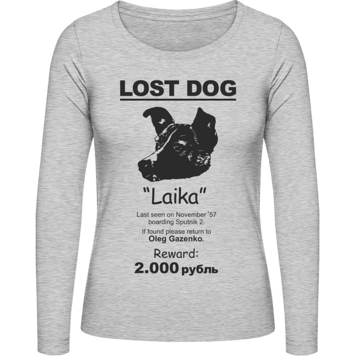 Laika Lost Dog Camisa de manga larga para mujer 0 image