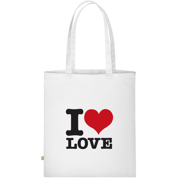 I Love Love Väska av tyg contain pic