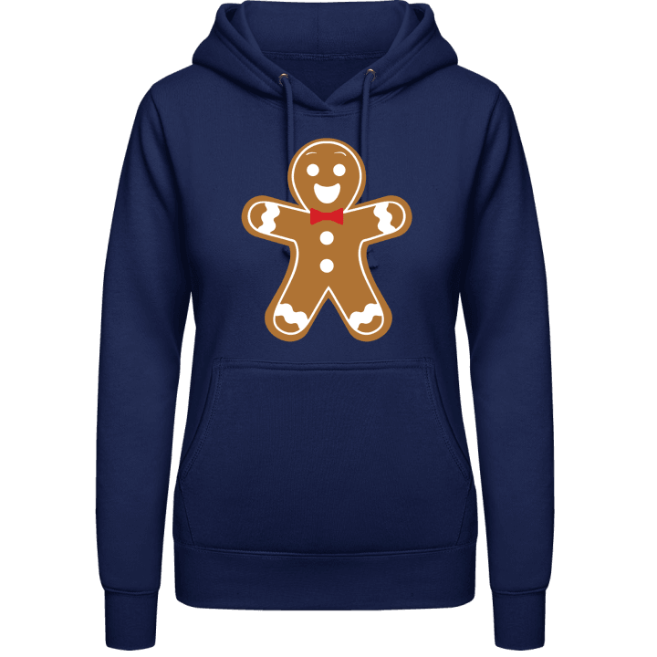 Happy Gingerbread Man Felpa con cappuccio da donna 0 image