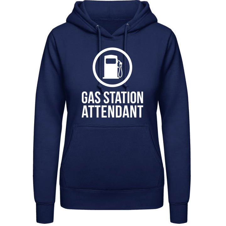 Gas Station Attendant Logo Women Hoodie contain pic