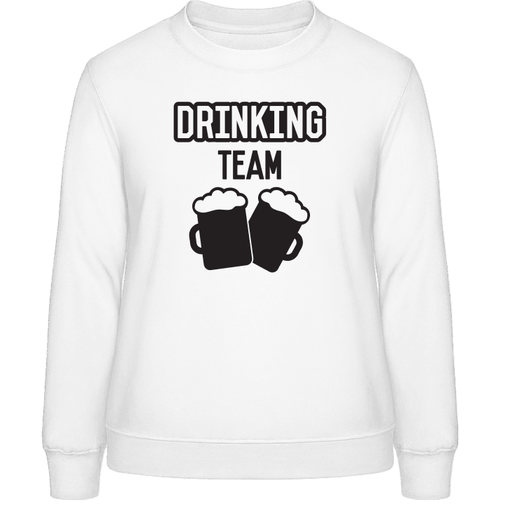 Beer Drinking Team Sweatshirt för kvinnor contain pic