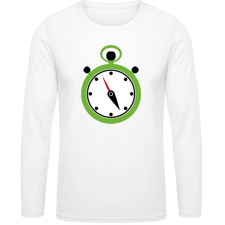 Stopwatch T-shirt à manches longues contain pic