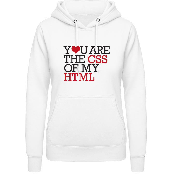 CSS Of My HTML Sweat à capuche pour femme 0 image