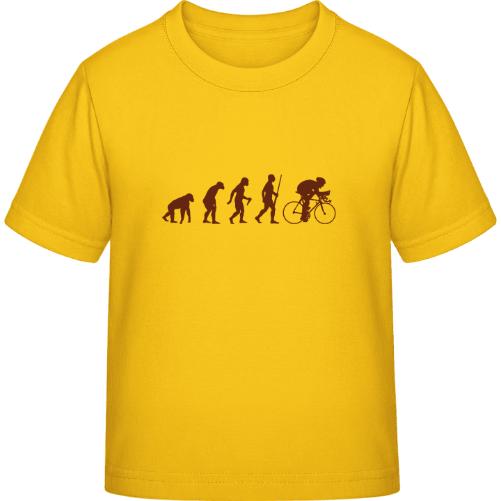 Cyclist Evolution T-shirt för barn contain pic