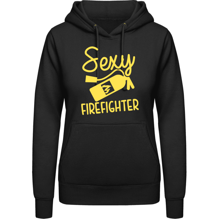 Sexy Firefighter Women Hoodie contain pic