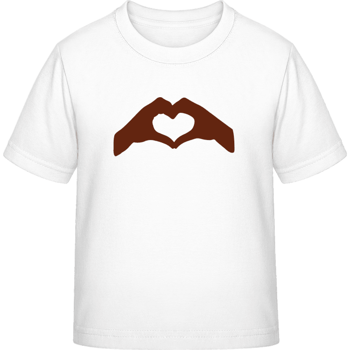 Heart Hands Camiseta infantil contain pic