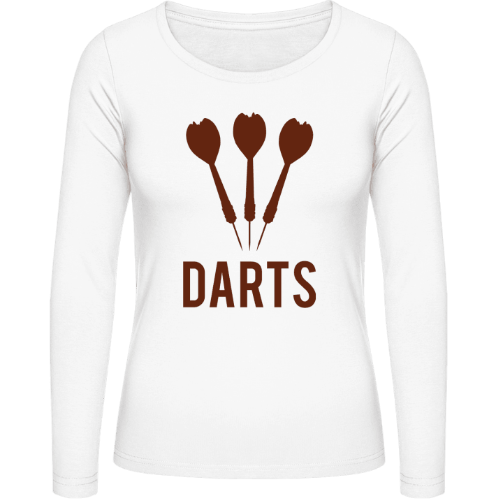 Darts Sports Frauen Langarmshirt contain pic