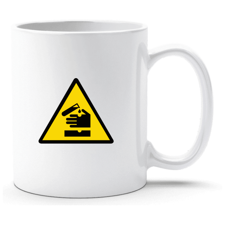 Corrosive Danger Acid Cup contain pic