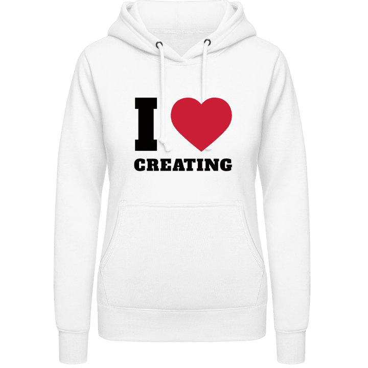 I Love Creating Hættetrøje til kvinder 0 image