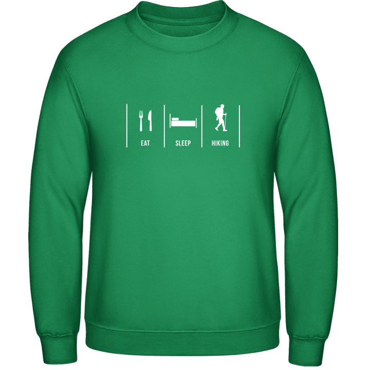 Eat Sleep Hiking Sweatshirt contain pic