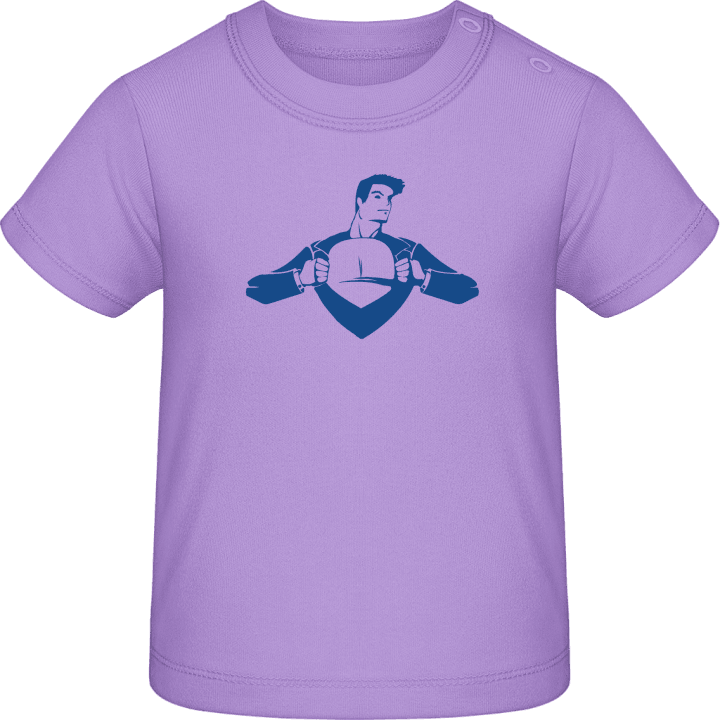 superhjälte T-shirt för bebisar contain pic