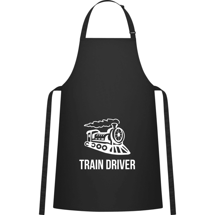 Train Driver Illustration Grembiule da cucina contain pic