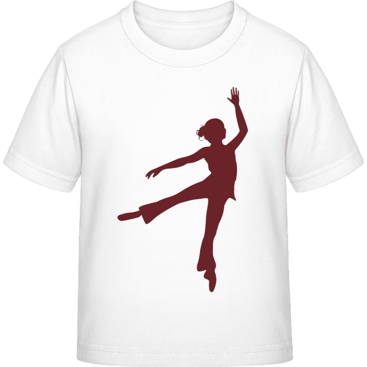 Ballerina Action Camiseta infantil contain pic