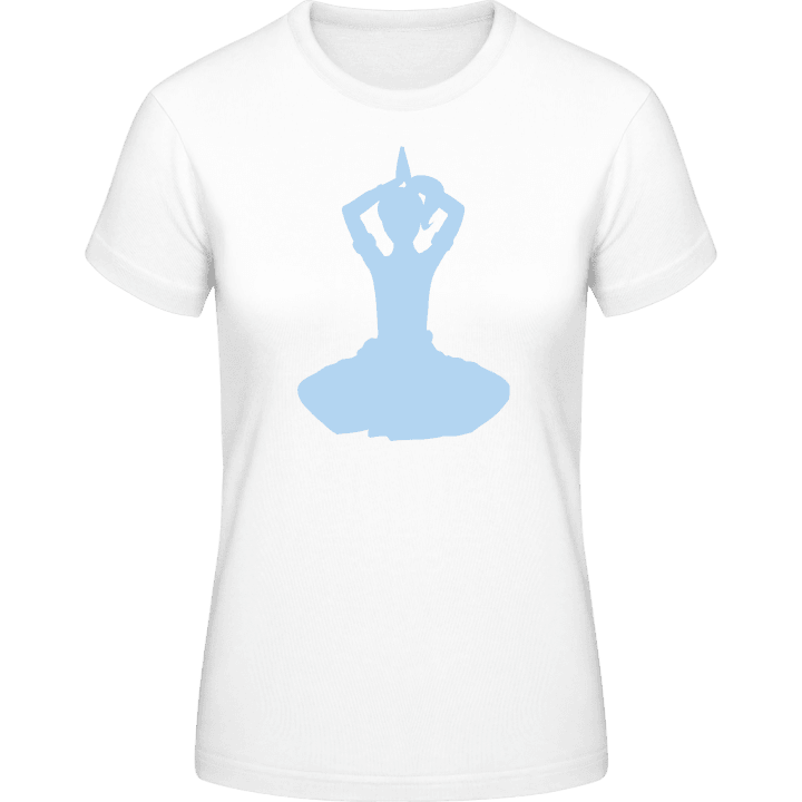 Meditating Yoga T-shirt til kvinder 0 image