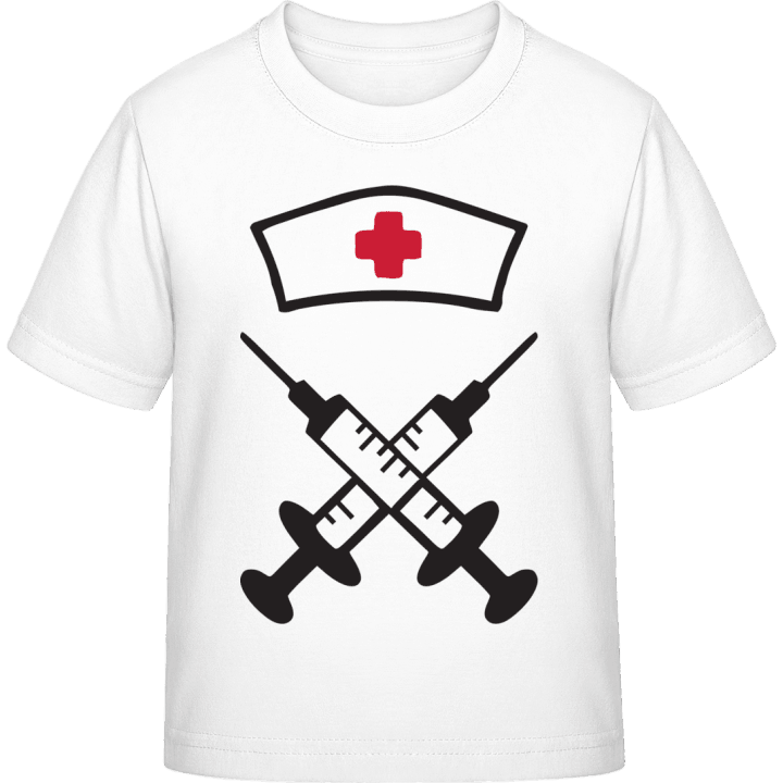 Nurse Equipment T-skjorte for barn contain pic