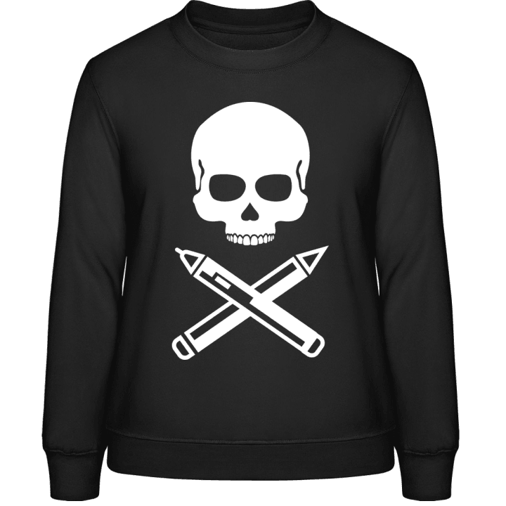 Writer Skull Sweatshirt för kvinnor 0 image