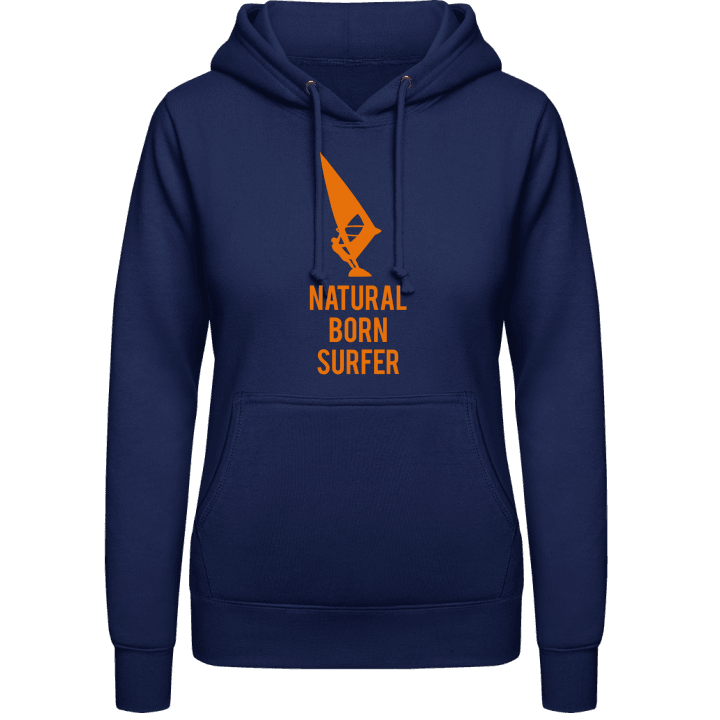 Natural Born Surfer Vrouwen Hoodie contain pic