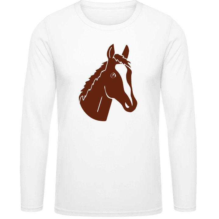 Horse Illustration Långärmad skjorta 0 image