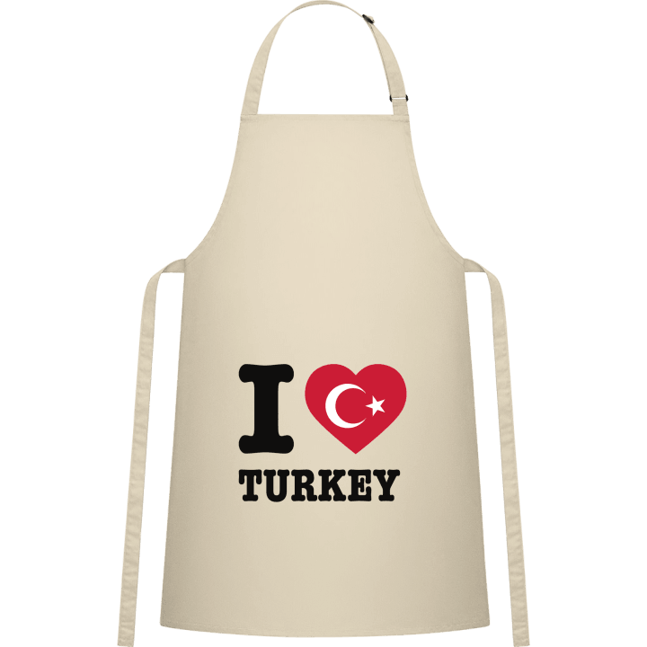 I Love Turkey Kitchen Apron contain pic