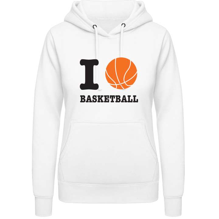 Basketball Love Sweat à capuche pour femme contain pic