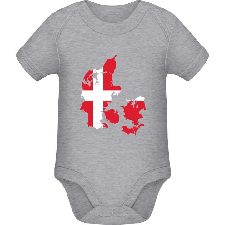 Denemarken Kaart Baby Rompertje contain pic
