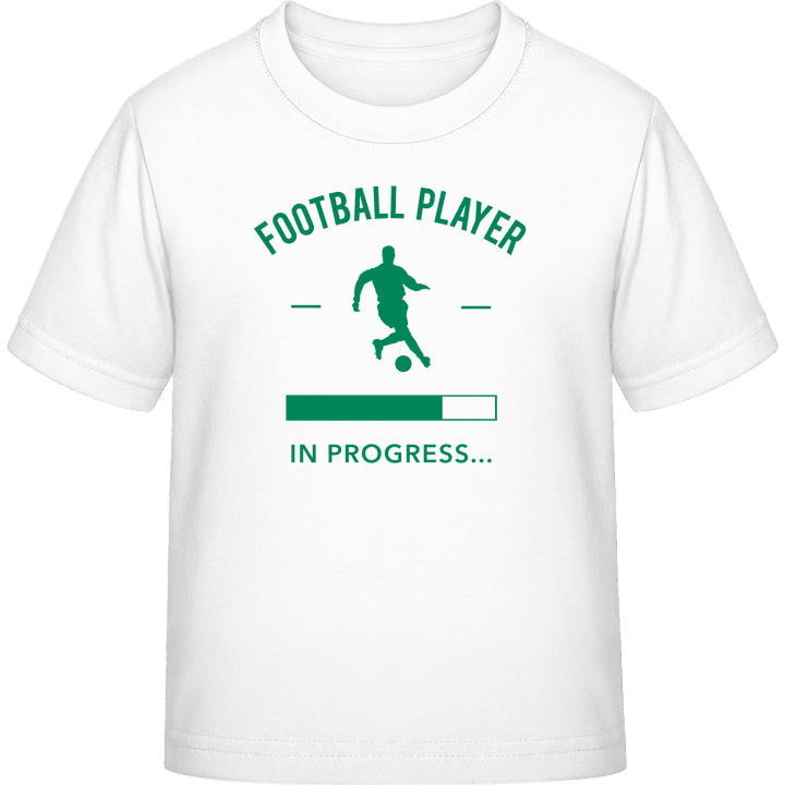Football Player in Progress T-skjorte for barn 0 image