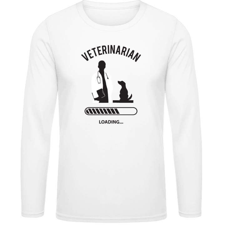 Veterinarian Loading Langarmshirt contain pic