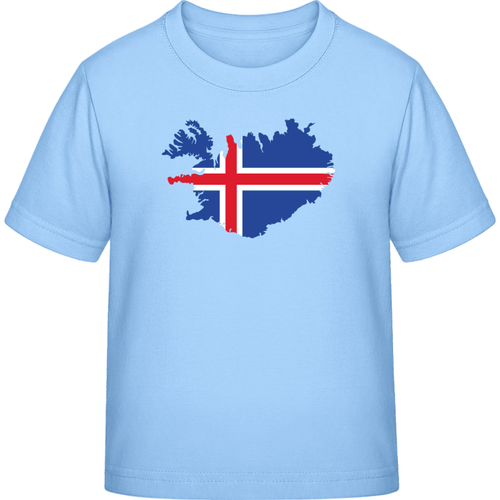 Iceland T-shirt för barn contain pic