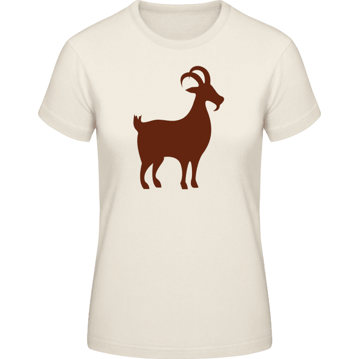 Goat Silhouette T-shirt för kvinnor 0 image