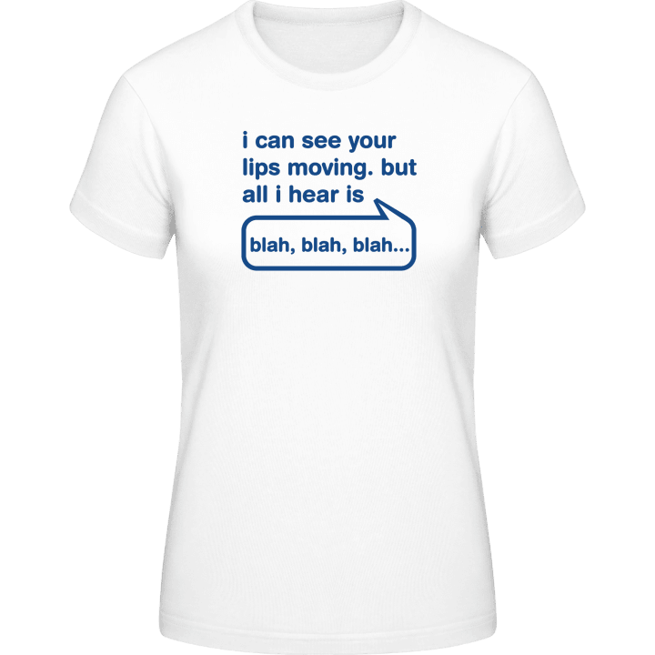 Blah Blah Blah Women T-Shirt 0 image