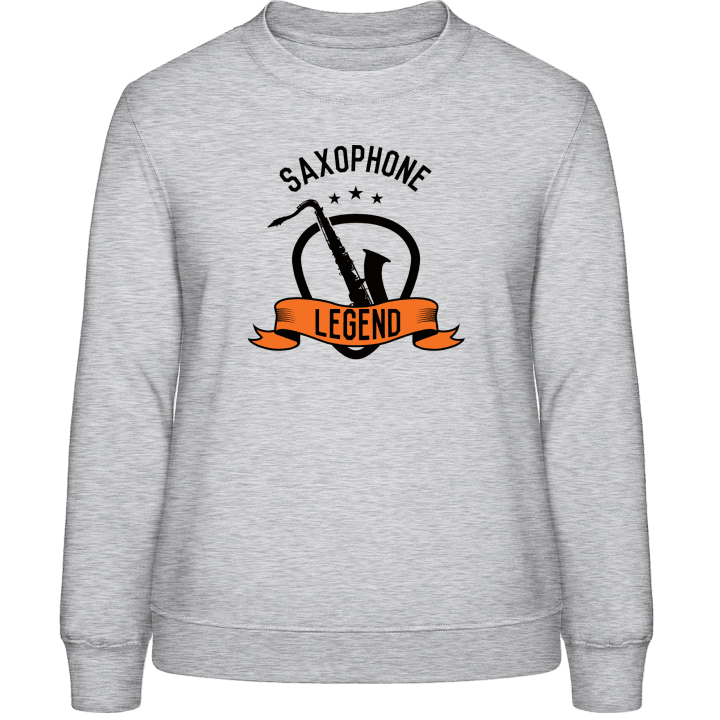 Saxophone Legend Frauen Sweatshirt contain pic