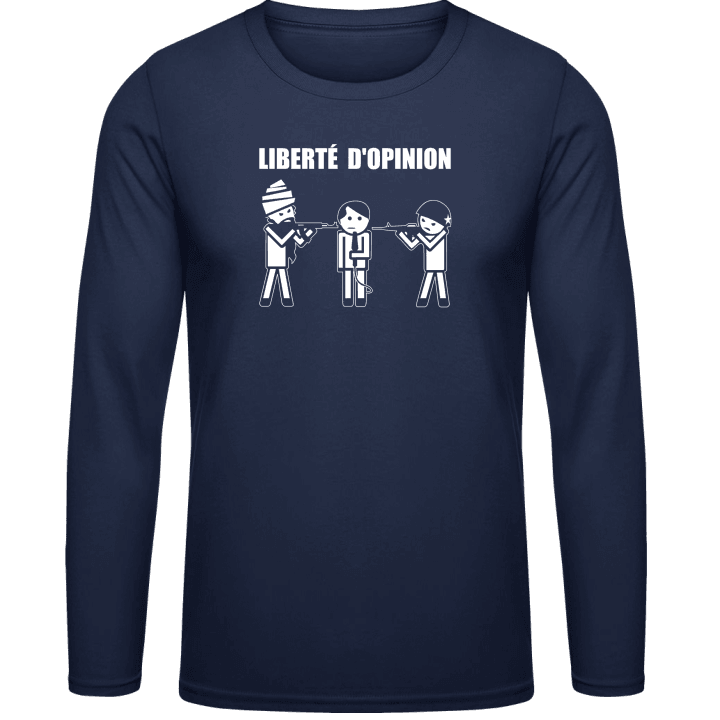 Liberte Opinion Shirt met lange mouwen contain pic