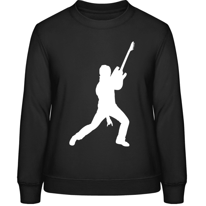 Guitar Hero Sweatshirt för kvinnor contain pic